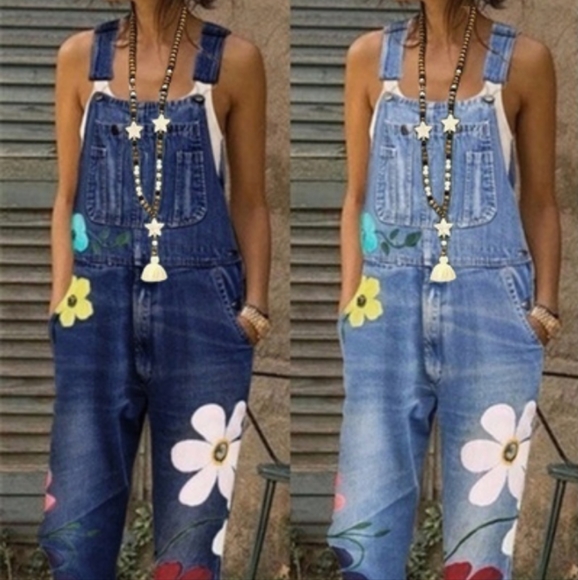 Denim Overalls - Picture 4 of 8